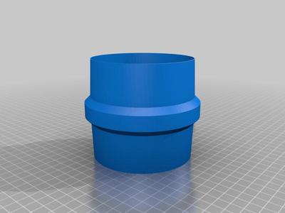 4 inch (4") Dust Collector coupler Dust collection fitting