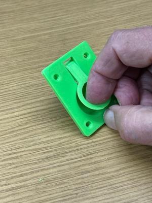 Flush Ring Pull, Marine Recessed Handle for Drawer and Locker