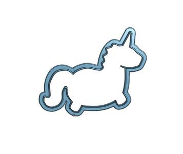 Unicorn cookie cutter