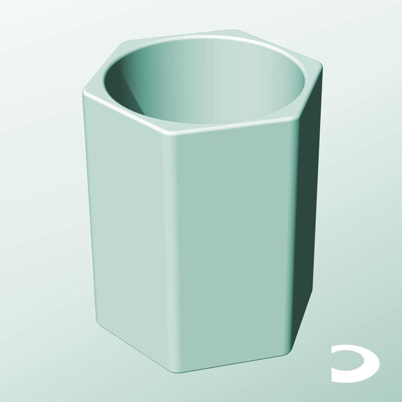 CH162-230 Modular Stacking Container | Printable Objects - Infinite Containers