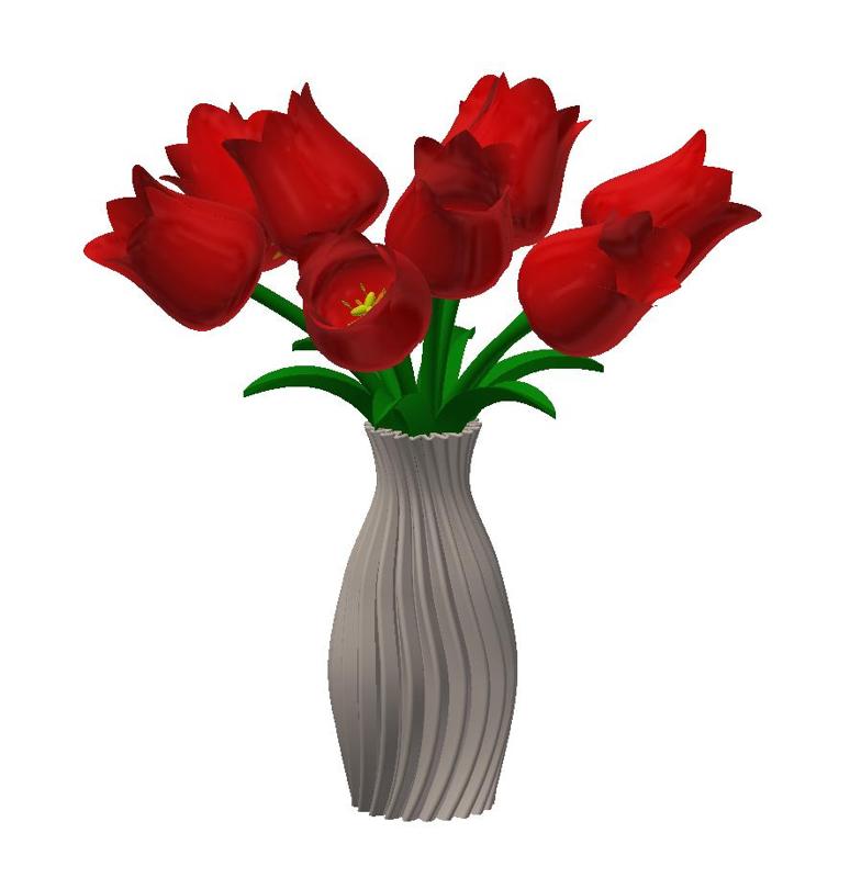 Decorative flower plant vase