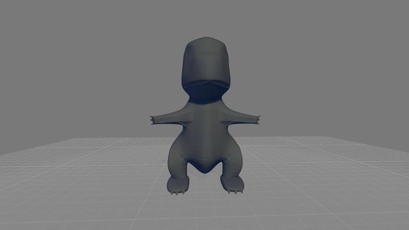 Low Poly Charmander
