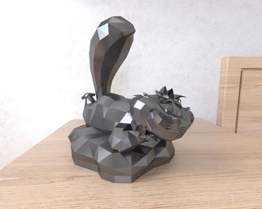 Cheshire Cat lowpoly