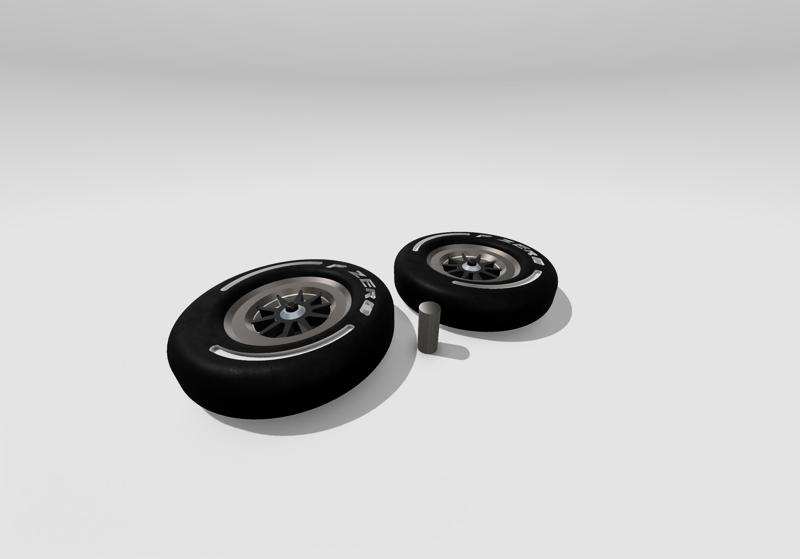 F1 tire (yo-yo)