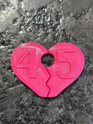 Broken heart 45 adapter