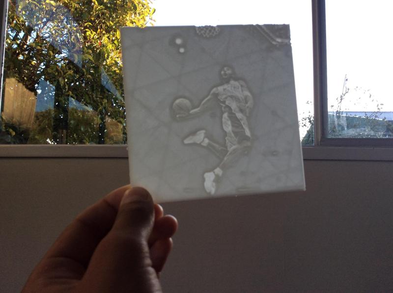Kobe Bryant Lithophane