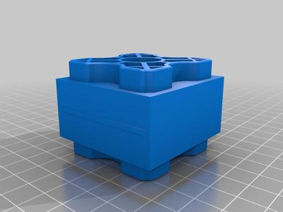 Lack leg joiner with 1" spacer