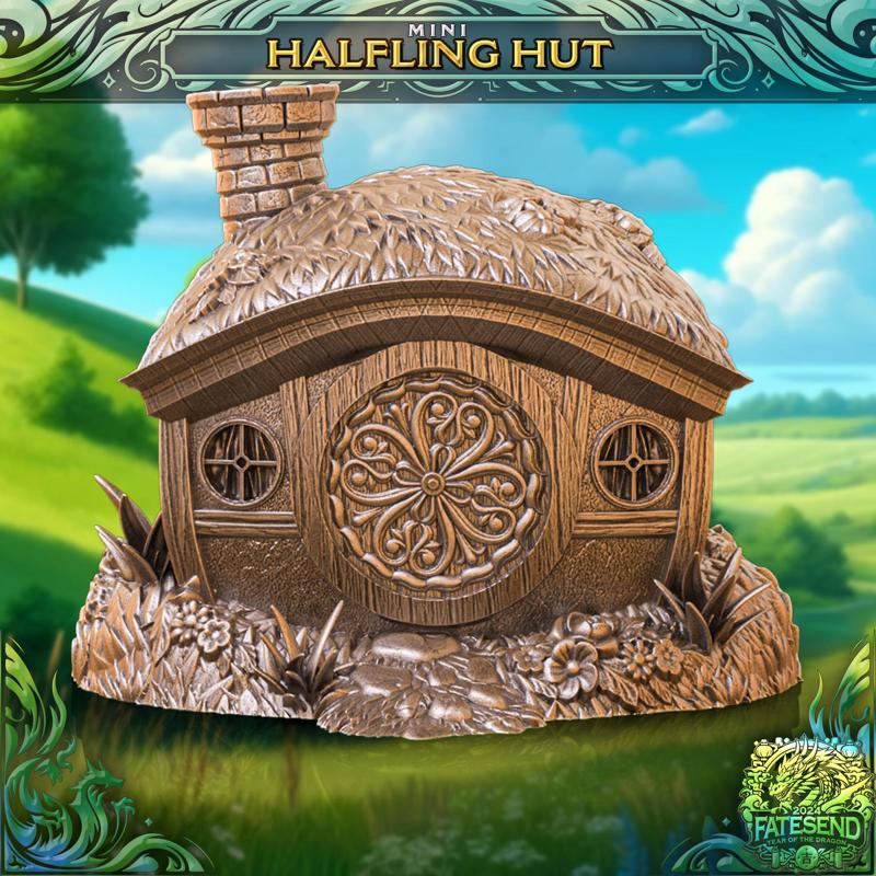 Halfling Hut - Miniature