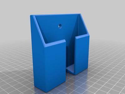 Wall bracket for mobile phone