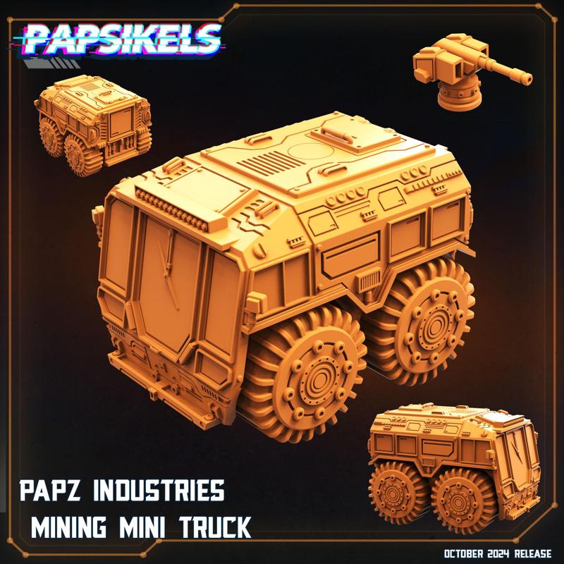PAPZ INDUSTRIES MINING MINI TRUCK