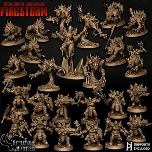 Ironskarn Warhorde: Firestorm Character Pack
