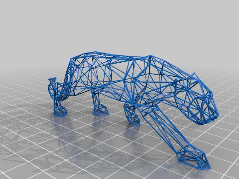 Wireframe Panter