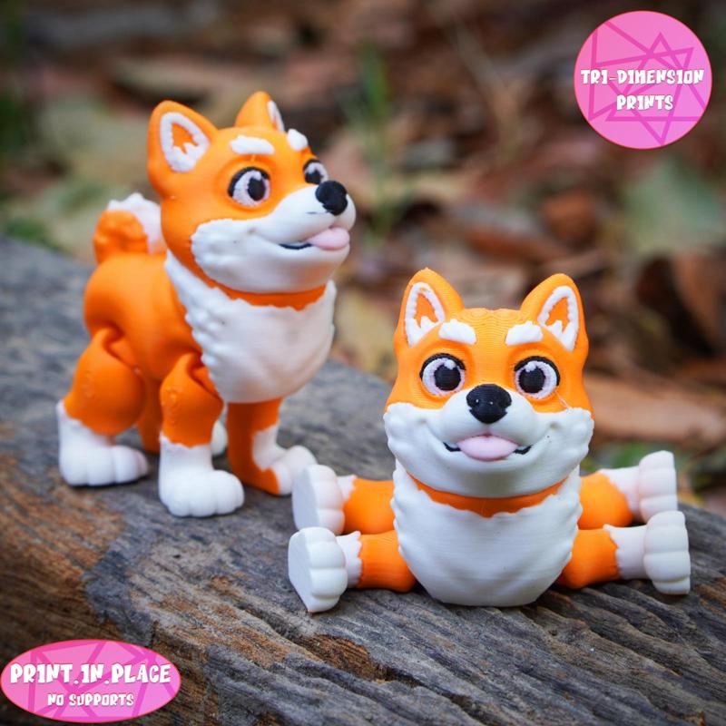 Flexi Shiba Inu Dog