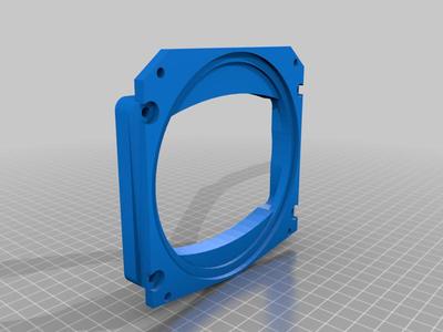 AnyCubic Photon 120mm fan mount with 32.5mm tube exsit cone