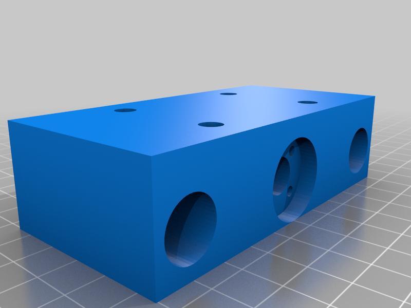 TopsCNC Modified Spindle holder assembly