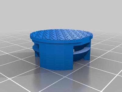 Replacement cap for van step floor screw