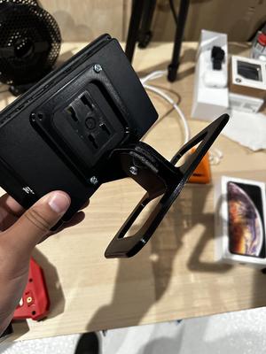 Small Monitor VESA Mount and Stand (Smaller base to print on Mini+)