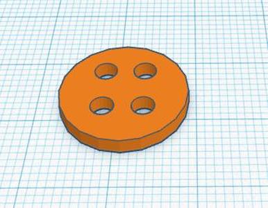 Basic shirt button