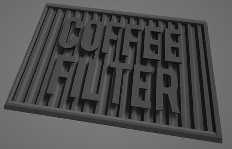 Coffee Filter Shipping Container