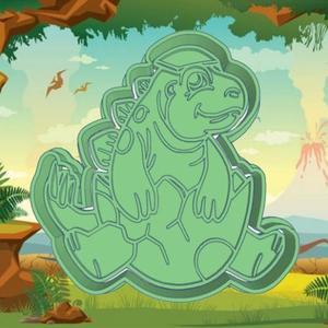 DINOSAUR BABY STEGOSAURUS COOKIE CUTTER