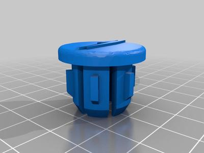 Beta motorcycle bar end cap
