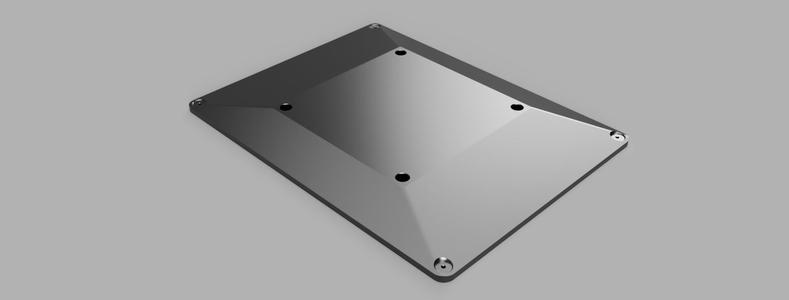 75x75 VESA adaptor for 7 inch LCD