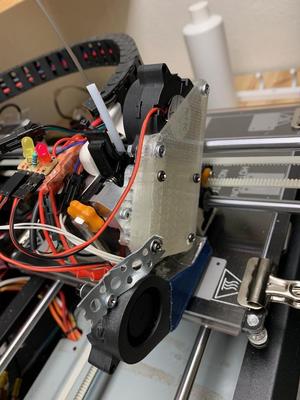 Aerocooler - Titan Aero cooler for radial 4020 fans
