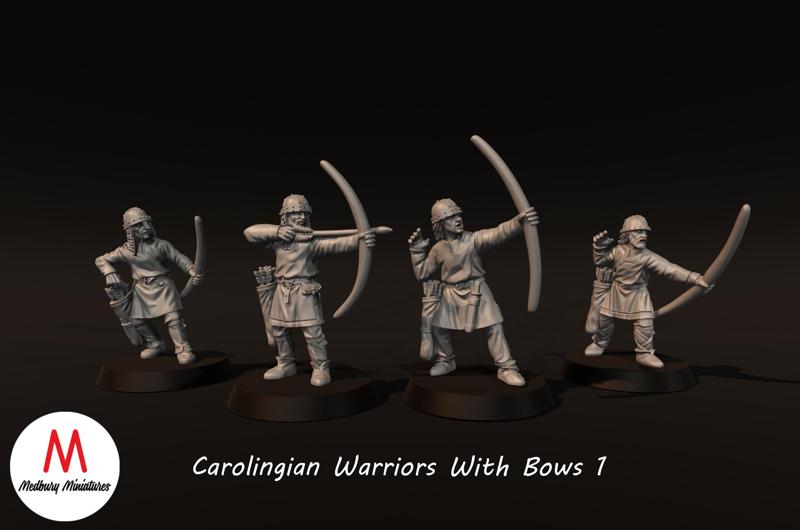 Carolingian Warriors With Bows 1