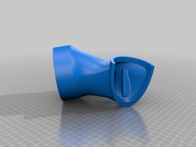 Bosch Sliding Compound Miter Saw Dust Collector adapter