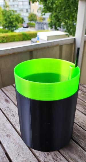 Self Watering Plant Pot With Water Indicator (150 mm)