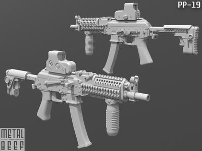PP-19 for 6 inch action figures