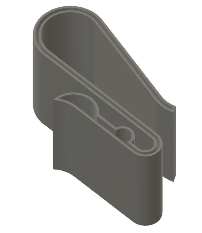 Wide and flexible sunglasses sun visor clip