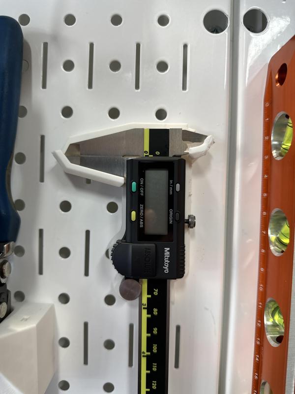Wall Control Pegboard Mitutoyo Calipers Holder
