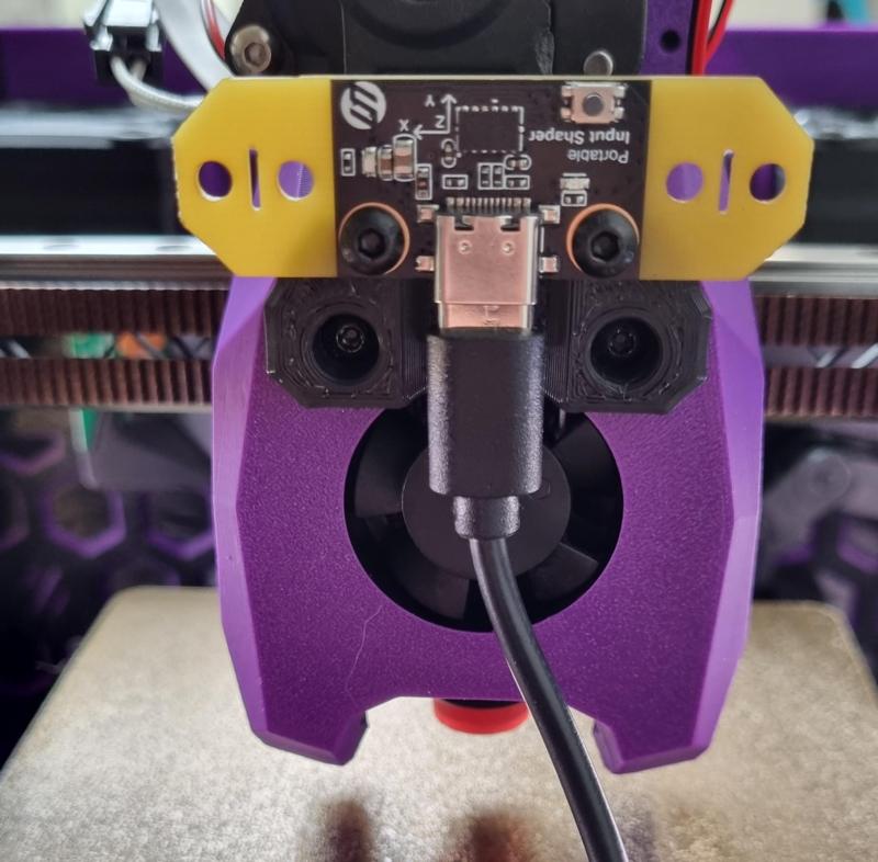 V0 Bed and front MiniSB Mount for the Fysetc Portable Input Shaper