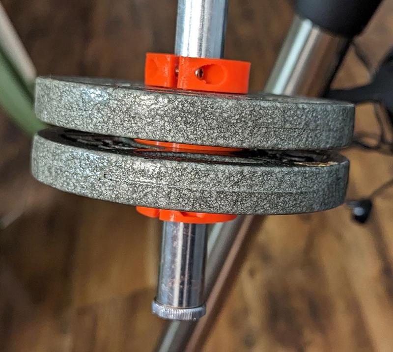 ZWO AM5, Celestron AVX/CGEM - 1" Weight Plate Adaptor For Counterweights