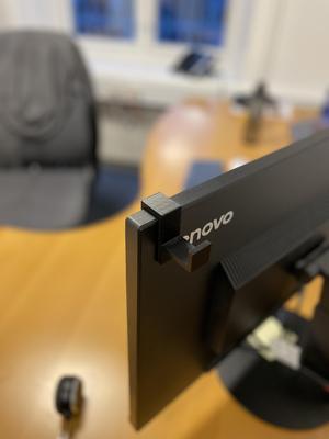 Headset monitor hook