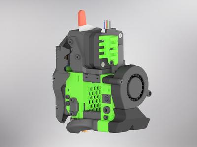 EVA 3 Inlet for 5015 fan parallel to backplate