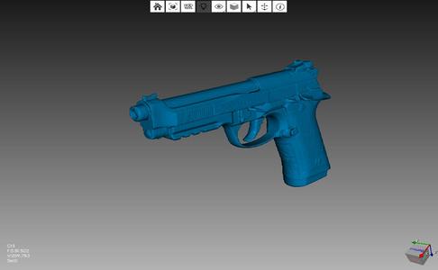 Beretta 92 x full gun mold