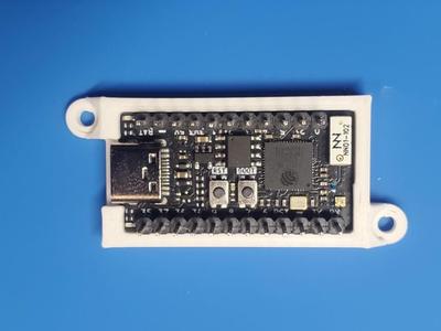 Holder for the TinyS3 development board from Unexpected Maker