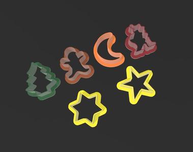 Keksausstecher / Cookie cutter / Krapferl Ausstecher