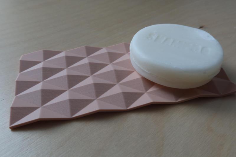 Soap Dish for Two Pieces of Soap