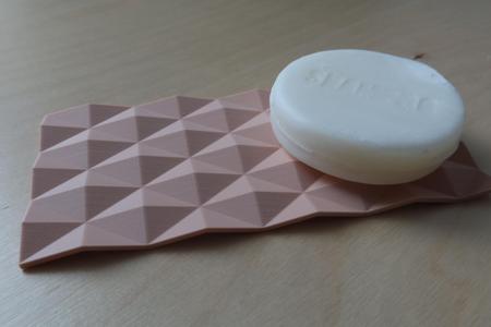 Soap Dish for Two Pieces of Soap