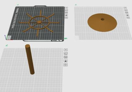 Display stand for keyrings