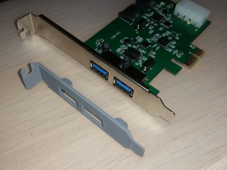 low profile bracket for LT301 PCIe adapter card
