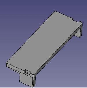 Fiero Mounting Plate for Ashtray replacement