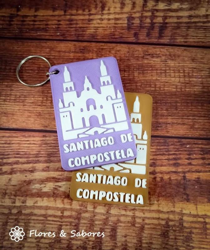Santiago de Compostela Keychains and Magnets