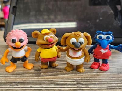 muppet babies ROWLF micro hero articulating flexi
