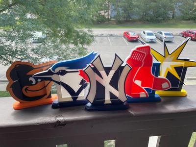MLB Toploader Holder Displays - ALL TEAMS