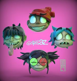 Gorillaz Magnet