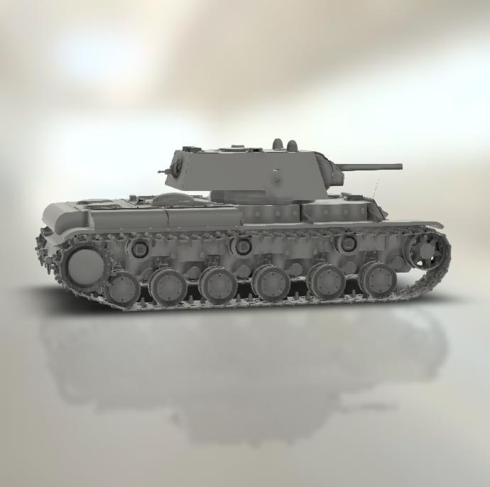 KV-1, Kliment Voroshilov.